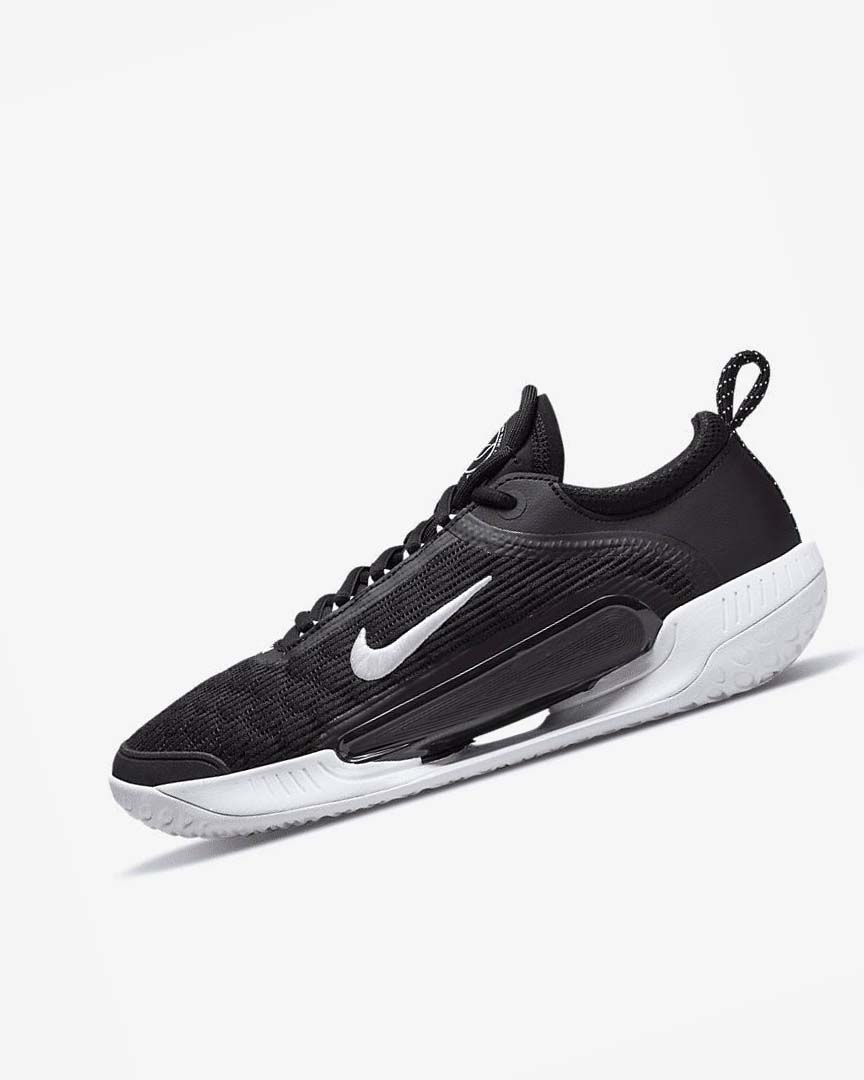 Zapatos Tennis Nike Court Zoom NXT Hombre Negras Blancas | CR2845