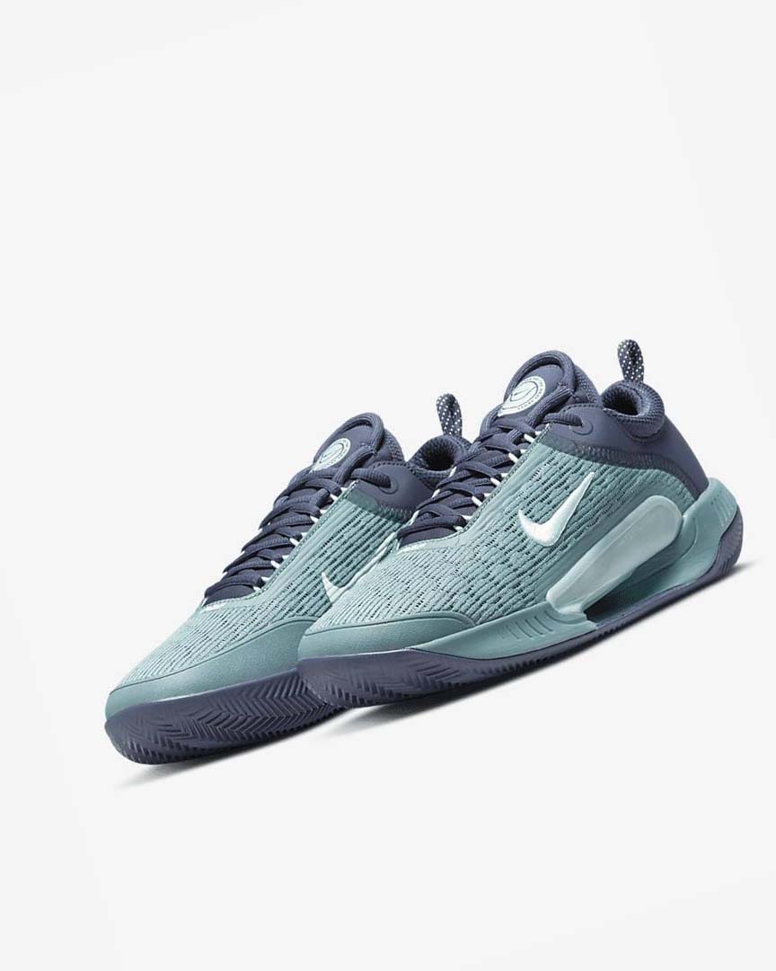 Zapatos Tennis Nike Court Zoom NXT Hombre Obsidian Verde Menta | CR4705