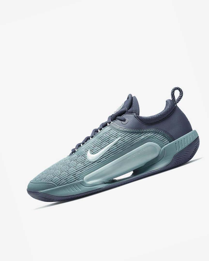 Zapatos Tennis Nike Court Zoom NXT Hombre Obsidian Verde Menta | CR4705