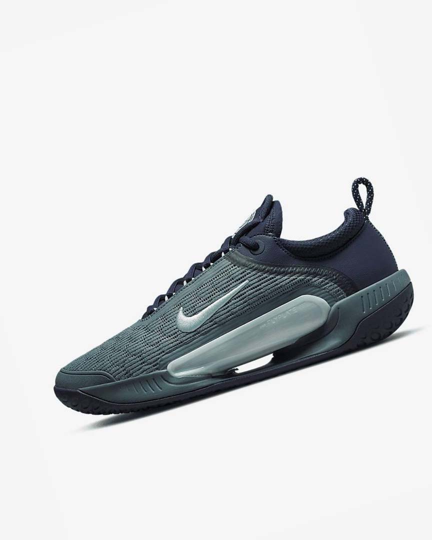 Zapatos Tennis Nike Court Zoom NXT Hombre Obsidian Verde Menta | CR4921