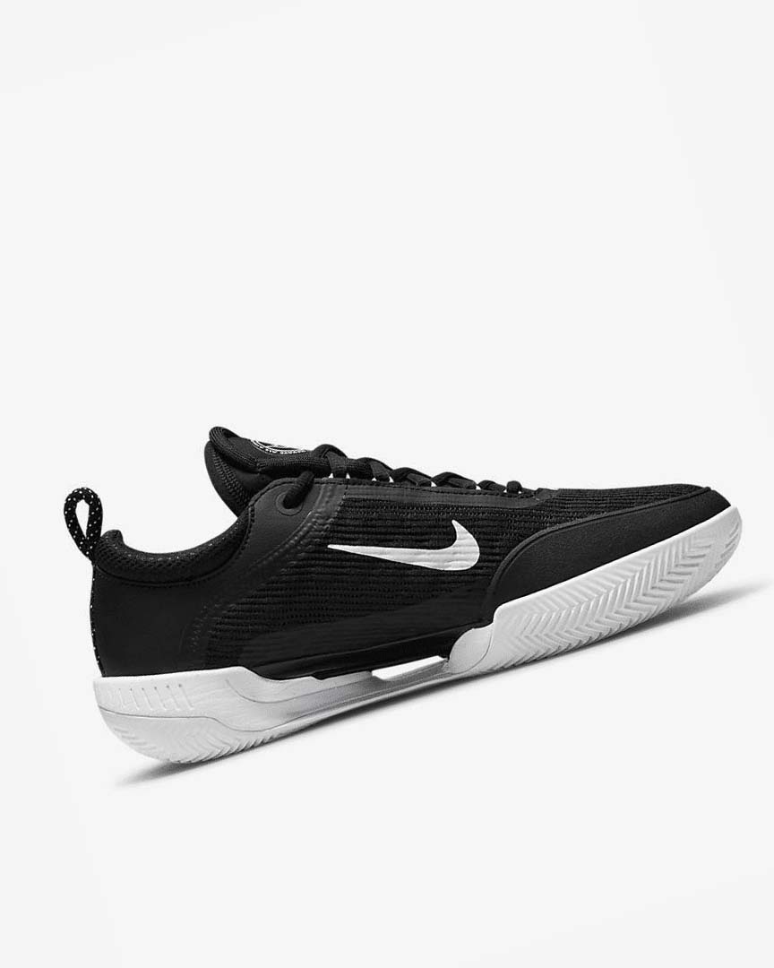 Zapatos Tennis Nike Court Zoom NXT Hombre Negras Blancas | CR5007