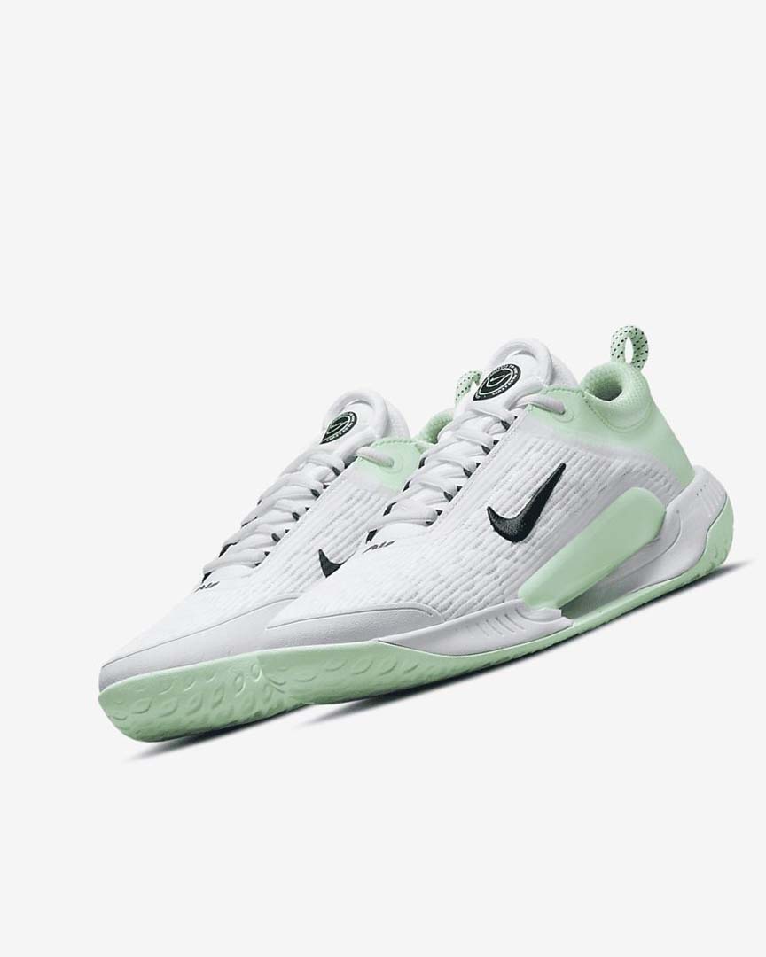 Zapatos Tennis Nike Court Zoom NXT Mujer Blancas Verde Menta Obsidian | CR2230