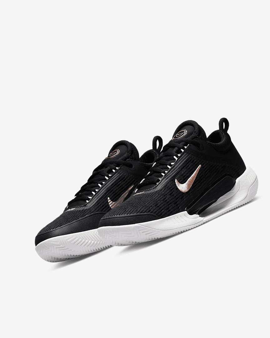 Zapatos Tennis Nike Court Zoom NXT Mujer Negras Blancas Gris Oscuro Metal Rojas Marrones | CR5032