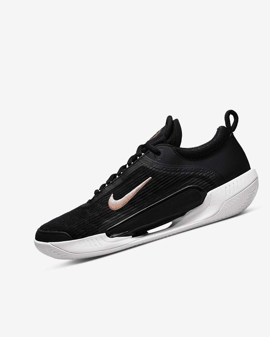 Zapatos Tennis Nike Court Zoom NXT Mujer Negras Blancas Gris Oscuro Metal Rojas Marrones | CR5032