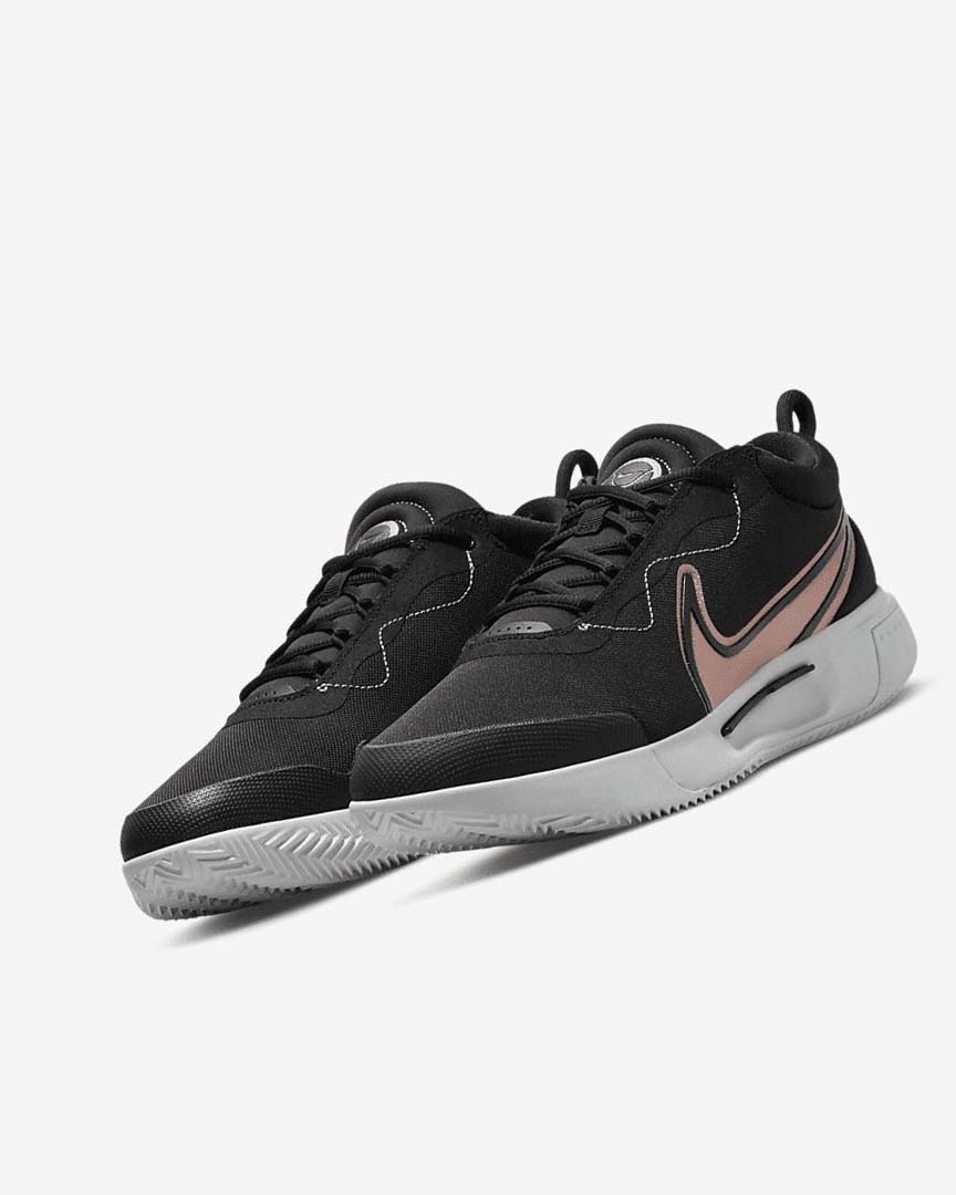 Zapatos Tennis Nike Court Zoom Pro Mujer Negras Blancas Metal Rojas Marrones | CR2625