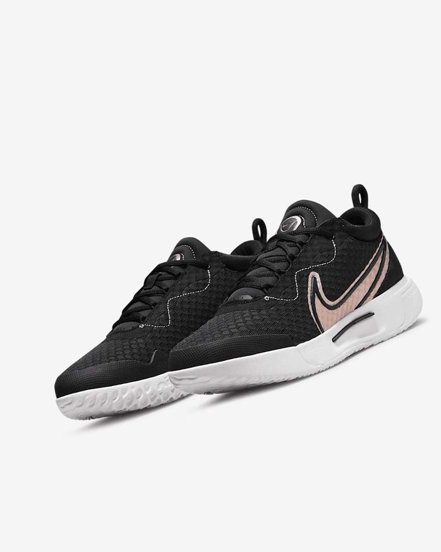 Zapatos Tennis Nike Court Zoom Pro Mujer Negras Blancas Metal Rojas Marrones | CR5362