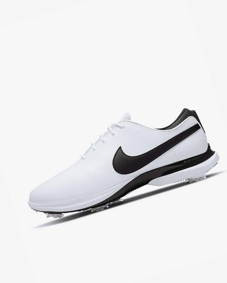 Zapatos de Golf Nike Air Zoom Victory Tour 2 Hombre Blancas Blancas Negras | CR4612