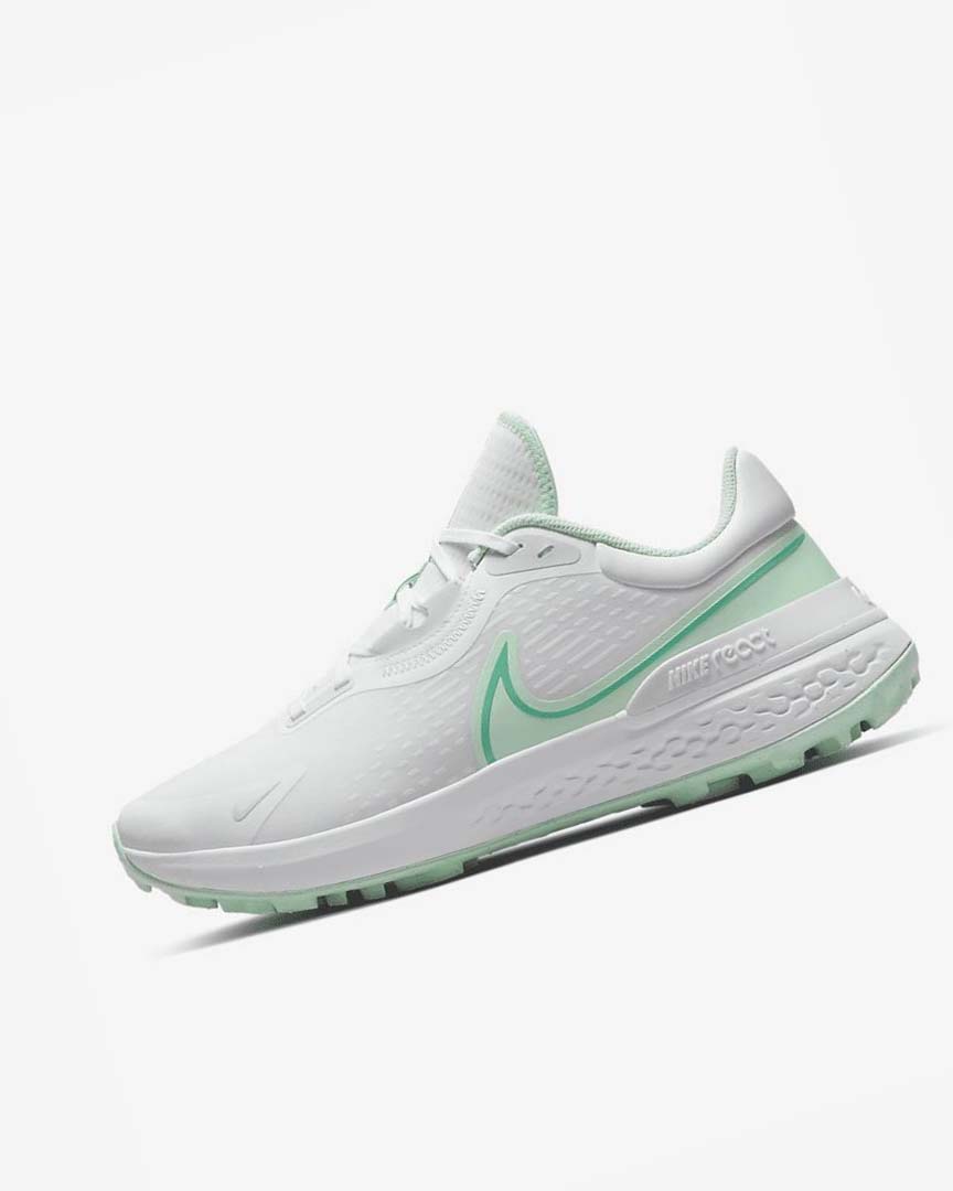 Zapatos de Golf Nike Infinity Pro 2 Hombre Blancas Turquesa Verde Menta | CR4768