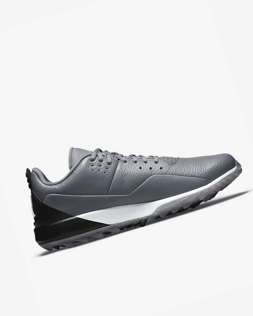 Zapatos de Golf Nike Jordan ADG 3 Hombre Gris Negras Blancas | CR2297