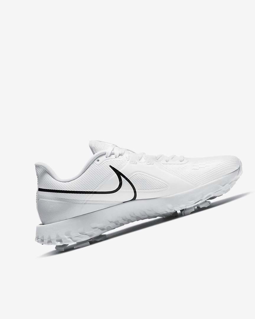 Zapatos de Golf Nike React Infinity Pro Mujer Blancas Metal Plateadas Negras | CR2275