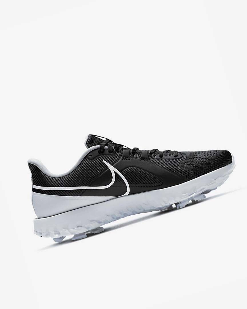 Zapatos de Golf Nike React Infinity Pro Hombre Negras Metal Plateadas Blancas | CR2766