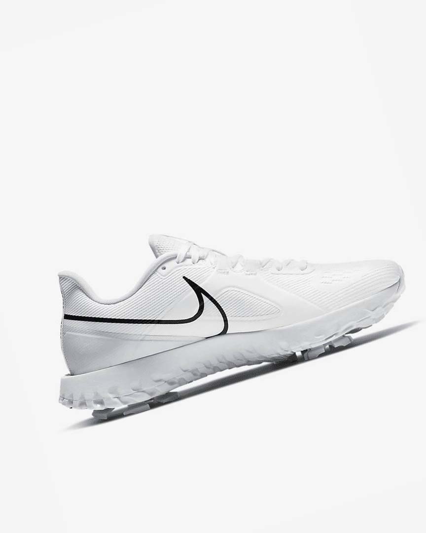 Zapatos de Golf Nike React Infinity Pro Hombre Blancas Metal Plateadas Negras | CR2822