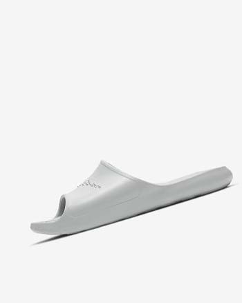 Chanclas Nike Victori One Hombre Gris Claro Blancas | CR3103