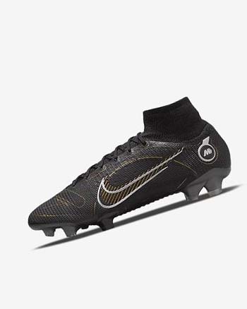 Tenis Futbol Nike Mercurial Superfly 8 Elite FG Mujer Negras Metal Plateadas Gris Metal Doradas | CR5038