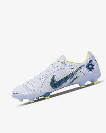 Tenis Futbol Nike Mercurial Vapor 14 Academy MG Hombre Gris Azules Claro Azules Azules | CR2258