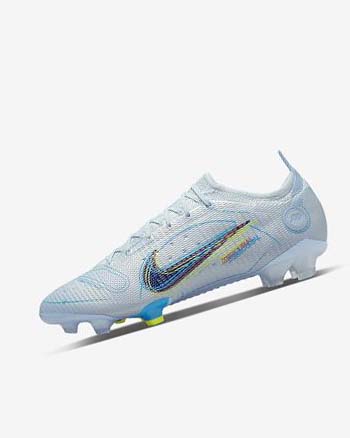 Tenis Futbol Nike Mercurial Vapor 14 Elite FG Mujer Gris Azules Claro Azules Azules | CR1203