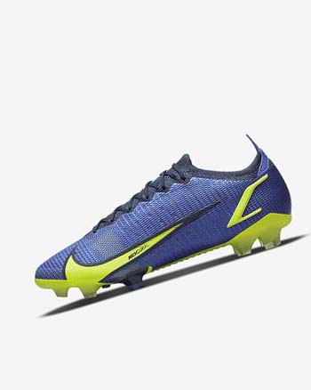 Tenis Futbol Nike Mercurial Vapor 14 Elite FG Mujer Azules Azules | CR2245