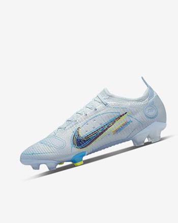 Tenis Futbol Nike Mercurial Vapor 14 Elite FG Hombre Gris Azules Claro Azules Azules | CR5286