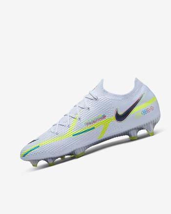 Tenis Futbol Nike Phantom GT2 Elite FG Hombre Gris Azules Claro Azules | CR2361