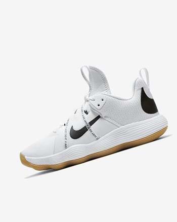 Tenis Para Voleibol Nike React HyperSet Hombre Blancas Marrones Claro Negras | CR2846