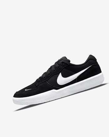 Tenis Skate Nike SB Force 58 Hombre Negras Negras Blancas | CR2289