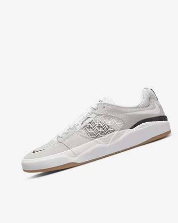 Tenis Skate Nike SB Ishod Wair Mujer Blancas Blancas Negras Blancas | CR2767