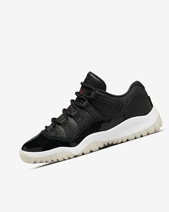 Zapatillas Baloncesto Nike Air Jordan 11 Retro Low Niño Negras Blancas Rojas | CR4897