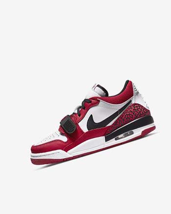 Zapatillas Baloncesto Nike Air Jordan Legacy 312 Low Niño Blancas Rojas Negras | CR5456