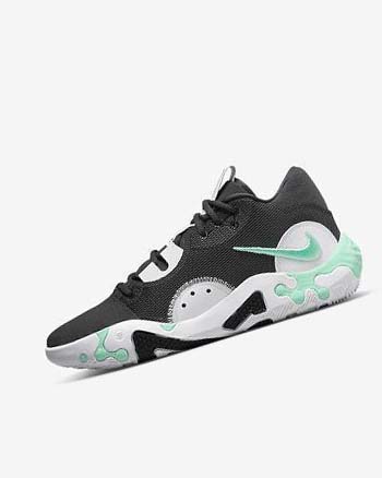 Zapatillas Baloncesto Nike PG 6 Hombre Negras Blancas Verde Menta | CR2724