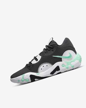 Zapatillas Baloncesto Nike PG 6 Mujer Negras Blancas Verde Menta | CR2655