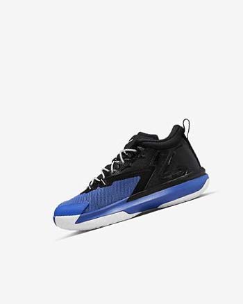 Zapatillas Baloncesto Nike Zion 1 Niño Negras Azul Real Blancas | CR3226