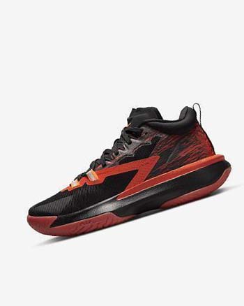 Zapatillas Baloncesto Nike Zion 1 SP Hombre Negras Rojas Naranjas | CR4885