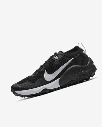 Zapatillas De Trail Running Nike Wildhorse 7 Hombre Negras Blancas | CR5023