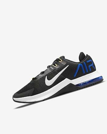 Zapatillas Deportivos Nike Air Max Alpha Trainer 4 Hombre Negras Azules Naranjas Gris | CR5367