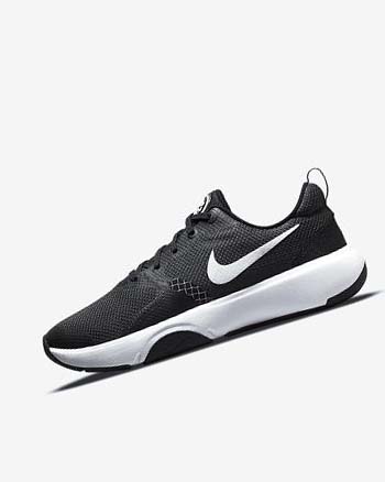 Zapatillas Deportivos Nike City Rep TR Mujer Negras Gris Oscuro Blancas | CR2402