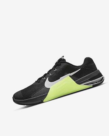 Zapatillas Deportivos Nike Metcon 7 Hombre Negras Gris Blancas | CR2664