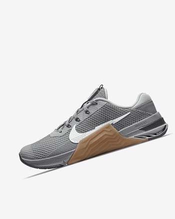 Zapatillas Deportivos Nike Metcon 7 Hombre Gris Marrones Gris Oscuro Blancas | CR5197