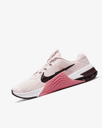 Zapatillas Deportivos Nike Metcon 7 Mujer Rosas Claro Rosas Metal | CR4872