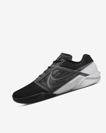 Zapatillas Deportivos Nike Zoom Metcon Turbo 2 Hombre Negras Blancas Gris | CR3052