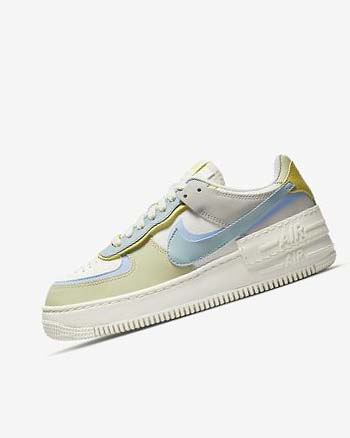 Zapatillas Nike AF-1 Shadow Mujer Azules Claro Verde Oliva | CR2855