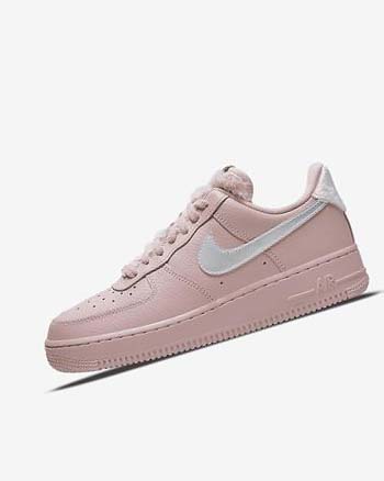 Zapatillas Nike Air Force 1 '07 Mujer Rosas Metal Plateadas | CR5164