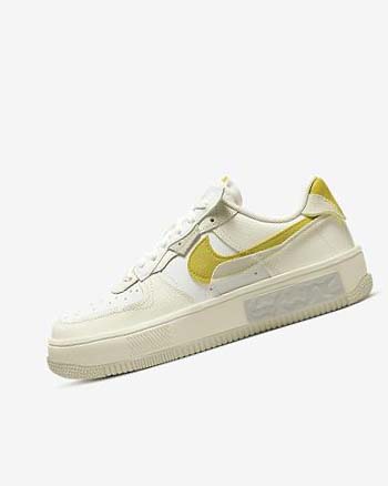 Zapatillas Nike Air Force 1 Fontanka Mujer Blancas Beige Claro | CR5435