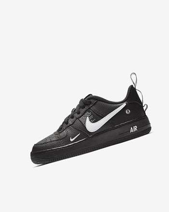 Zapatillas Nike Air Force 1 LV8 Utility Niña Negras Negras Amarillo Blancas | CR2723