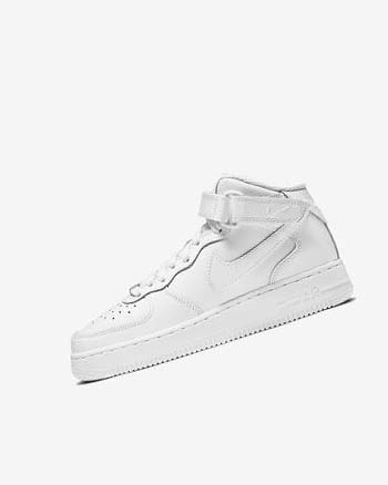 Zapatillas Nike Air Force 1 Mid LE Niño Blancas Blancas | CR4817