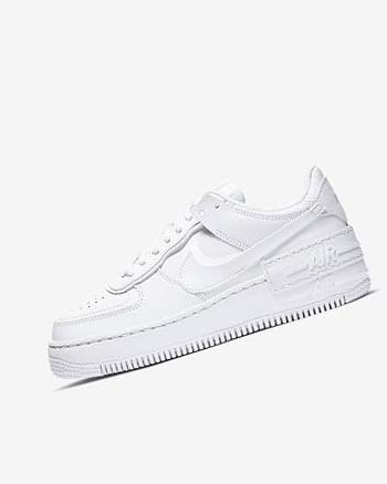 Zapatillas Nike Air Force 1 Shadow Mujer Blancas Blancas Blancas | CR2599