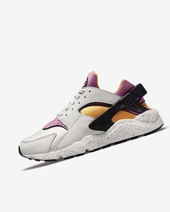 Zapatillas Nike Air Huarache Hombre Beige Claro Doradas Negras Rosas | CR1110