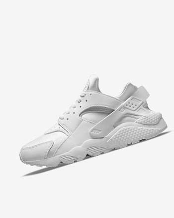 Zapatillas Nike Air Huarache Hombre Blancas Plateadas | CR4656