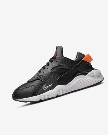 Zapatillas Nike Air Huarache Hombre Negras Naranjas Gris Blancas | CR4989