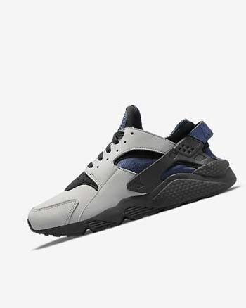 Zapatillas Nike Air Huarache LE Hombre Gris Negras Azul Marino | CR5383