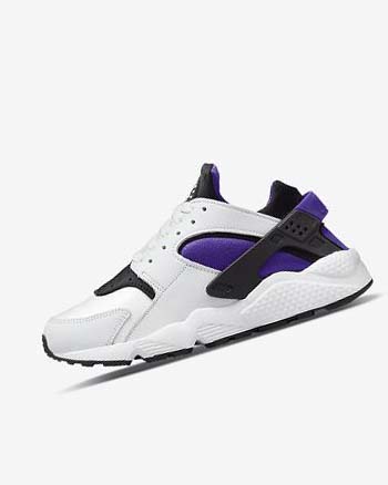 Zapatillas Nike Air Huarache Mujer Blancas Moradas Negras | CR4631